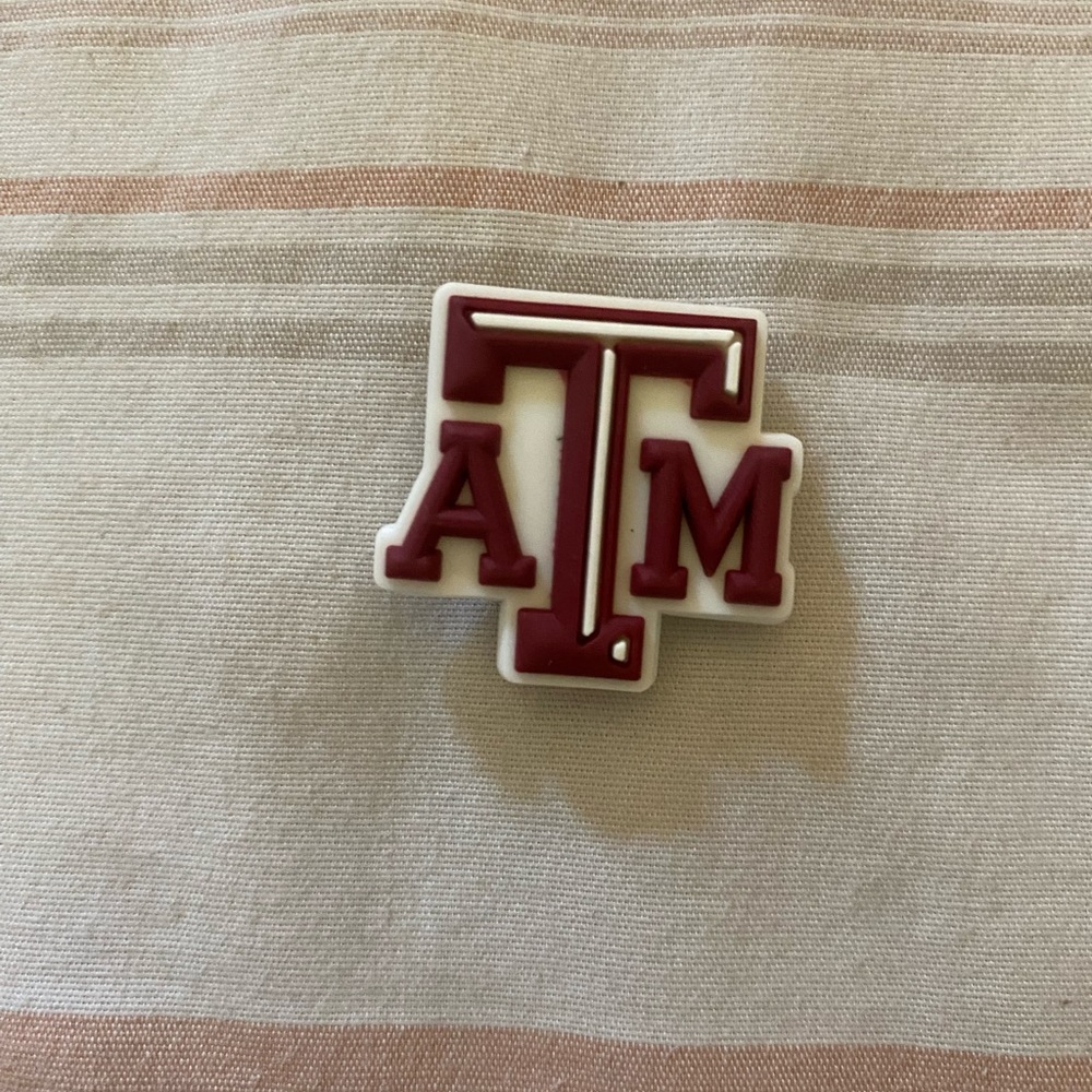 Texas A&M Aggies croc charm New